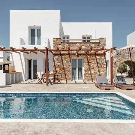 Margarita 3 Bedroom With Private Pool And Sea View * Naxos City