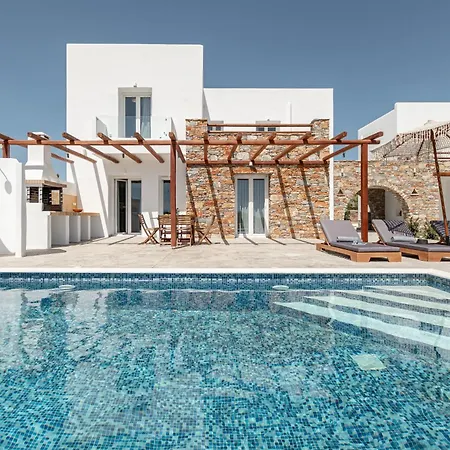 Margarita 3 Bedroom With Private Pool And Sea View Naxos City